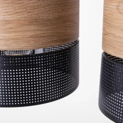 Lampa wisząca boho z abażurem NICOL IV