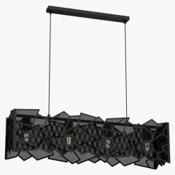 Lampa wisząca czarna CAMO IV