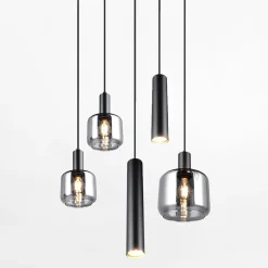 Lampa wisząca czarna MATARO