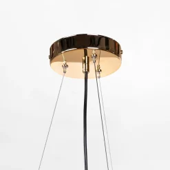 Lampa wisząca czarno-złota ORINO