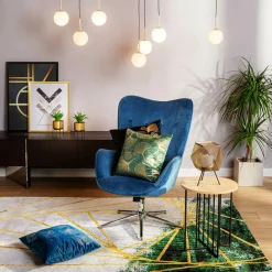 Lampa wisząca kula 1-punktowa złota AURORA