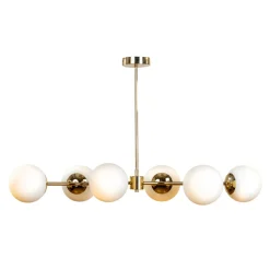 Lampa wisząca kule złota MEFISTO 6