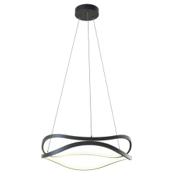 Lampa wisząca LED HARLEY czarna