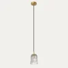 Lampa wisząca pojedyncza złota TAZZA
