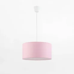 Lampa wisząca różowa RONDO KIDS