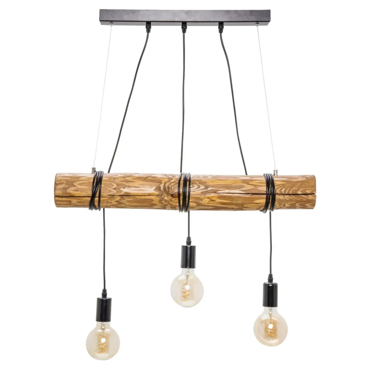 Lampa wisząca rustykalna TRABO 3