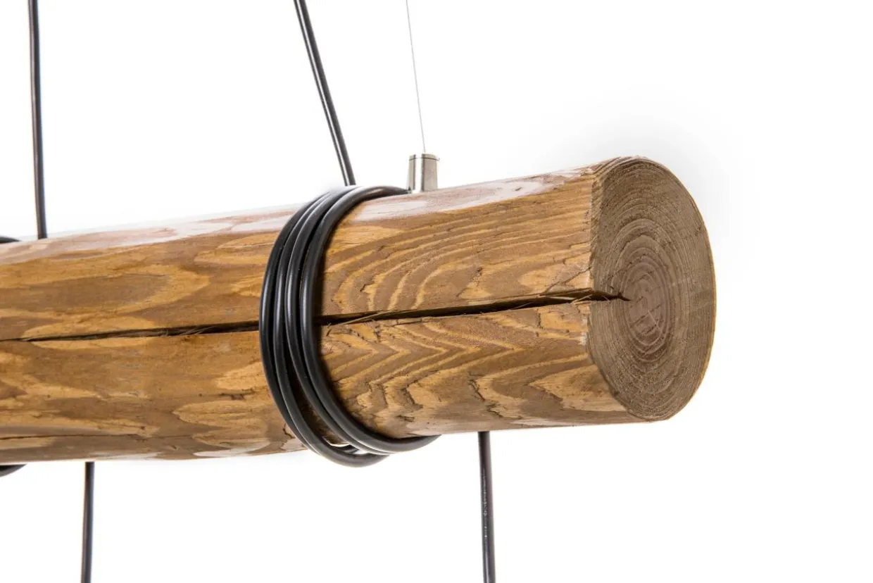 Lampa wisząca rustykalna TRABO 3