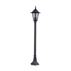 Lampa zewnętrzna outdoor niska czarna STANDARD