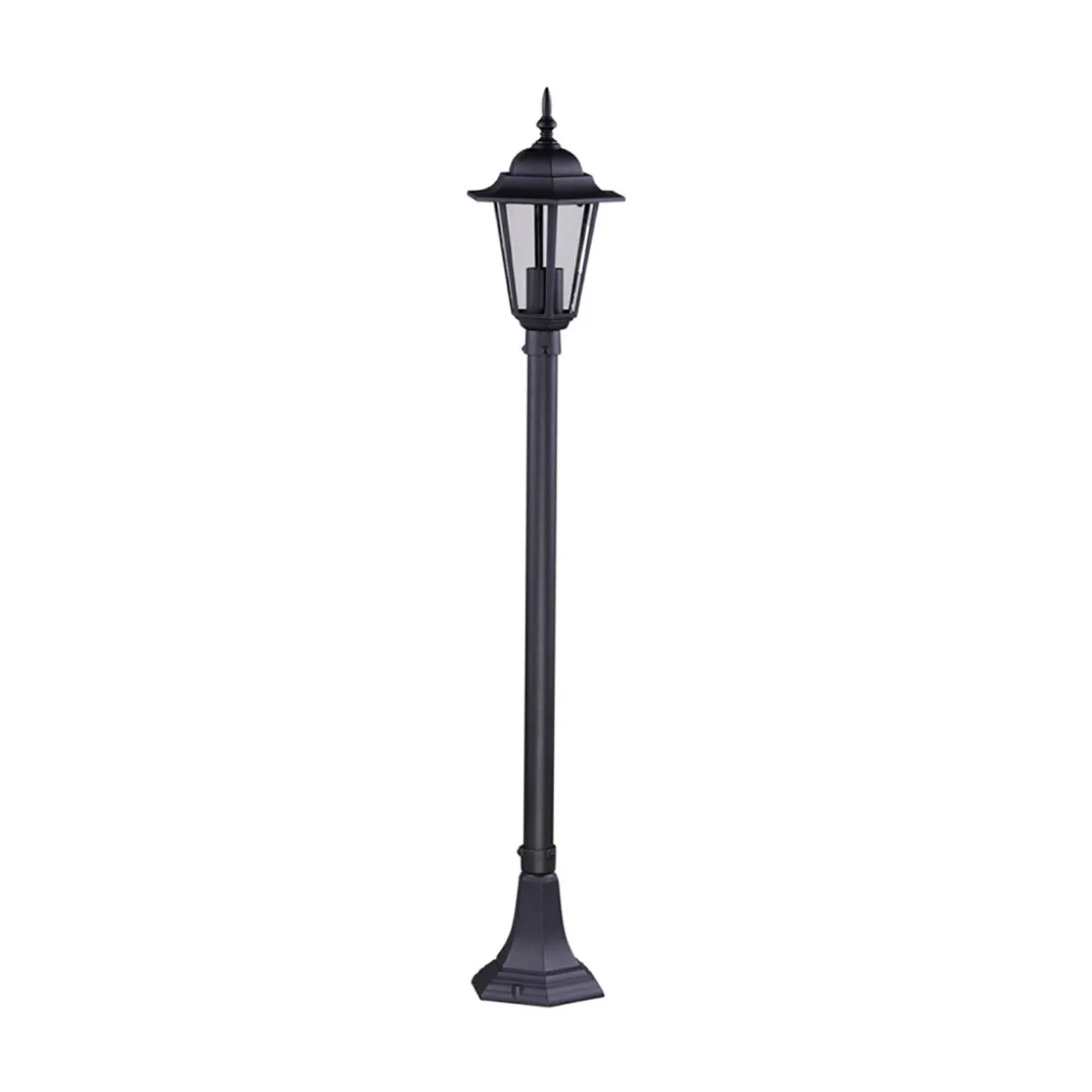 Lampa zewnętrzna outdoor niska czarna STANDARD