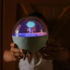 Lampka nocna LED RGB MARY'S niebieska KSIĘŻYC