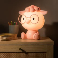 Lampka nocna LED różowa OWCA