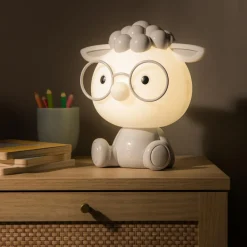 Lampka nocna LED szara OWCA