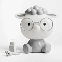 Lampka nocna LED szara OWCA