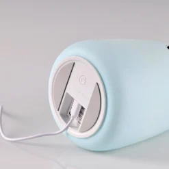 Lampka nocna silikonowa niebieska LED RGB MIŚ