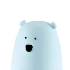 Lampka nocna silikonowa niebieska LED RGB MIŚ