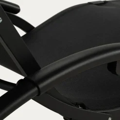 Leżak ogrodowy czarny JADAX