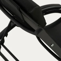 Leżak ogrodowy czarny JADAX