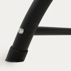 Leżak ogrodowy czarny JADAX