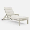 Leżak ogrodowy z regulacja oparcia NALANI