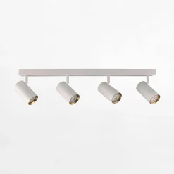 Listwa NICEA 4 reflektory biała złota