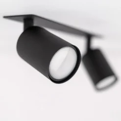 Listwa podtynkowa 2 reflektory czarna NEX