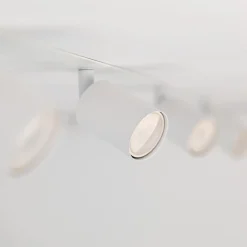 Listwa podtynkowa 4 reflektory biała NEX