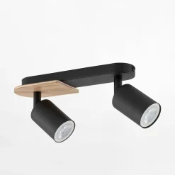 Listwa podwieszana rustykalna 2 spoty COVER WOOD