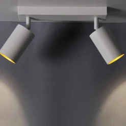 Listwa reflektor 2-punktowy biało-złoty MARIBEL II