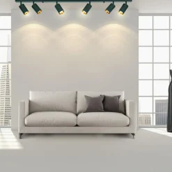 Listwa reflektor 6-punktowy czarno-złoty MARIBEL VI