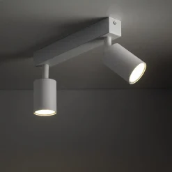 Listwa sufitowa 2 spoty biała TOP
