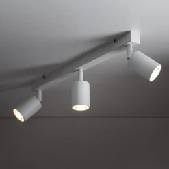 Listwa sufitowa 3 spoty biała TOP