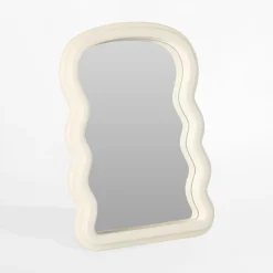 Lusterko kosmetyczne faliste, 18x26 cm