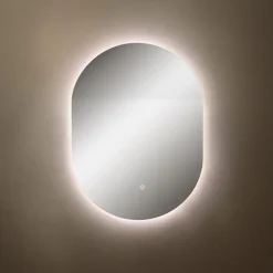 Lustro łazienkowe z oświetleniem LED 70x50 cm