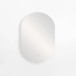 Lustro łazienkowe z oświetleniem LED 70x50 cm