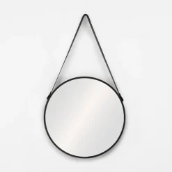 Lustro na pasku czarne 45,3 cm