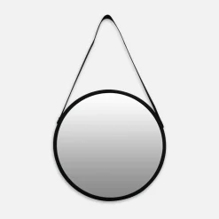 Lustro na pasku czarne 38 cm