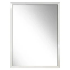 Lustro w białej ramie SLIM 57,5x77,5 cm