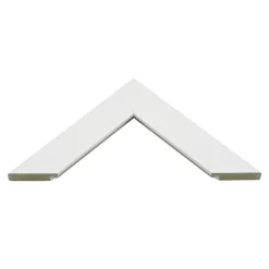 Lustro w białej ramie SLIM 57,5x77,5 cm