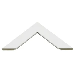 Lustro w białej ramie SLIM 67,5x177,5 cm