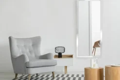 Lustro w białej ramie SLIM 67,5x177,5 cm