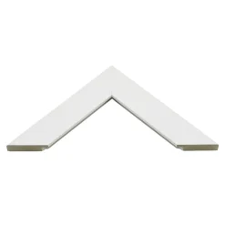 Lustro w białej ramie SLIM 47,5x107,5 cm