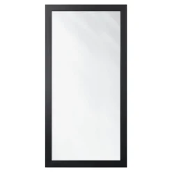 Lustro w czarnej ramie SLIM mat 67,5x127,5 cm