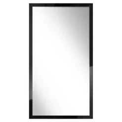 Lustro w czarnej ramie SLIM 67,5x127,5 cm