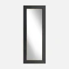 Lustro w czarnej ramie 56x146 cm