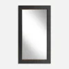 Lustro w czarnej ramie 76x136 cm