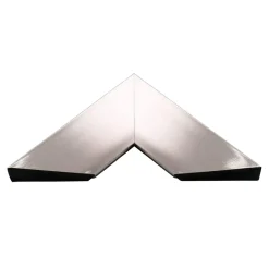 Lustro w srebrnej ramie MILANO 60x170 cm