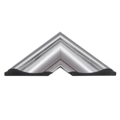 Lustro w srebrnej ramie VERONA 98x138 cm