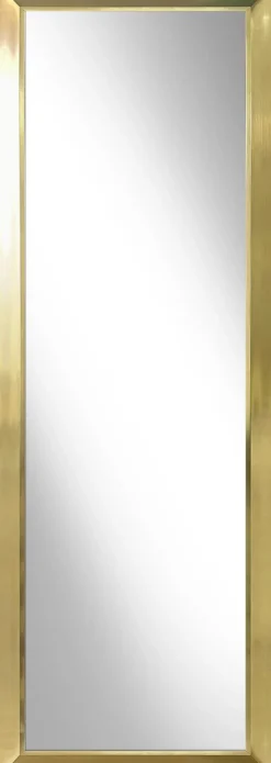 Lustro w złotej ramie ALPI 48x138 cm