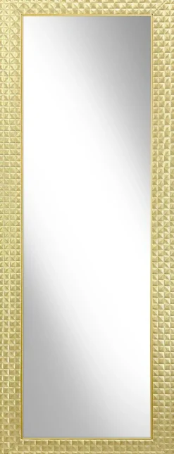 Lustro w złotej ramie DIAME 56x146 cm