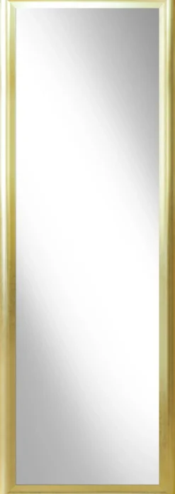 Lustro w złotej ramie OSLO 48x138 cm